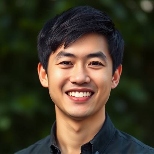 Headshot of David Chen, a smiling man with short black hair.