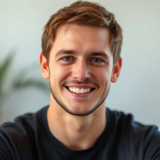 Headshot of Ryan Smith, a friendly man with short brown hair.